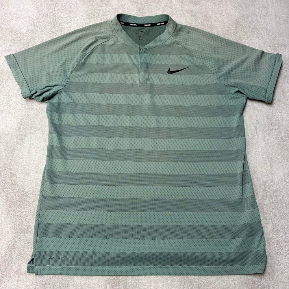 Nike Blade Collar Polo Shirt Zonal Cooling Performance Golf 933318-365 Mens L
